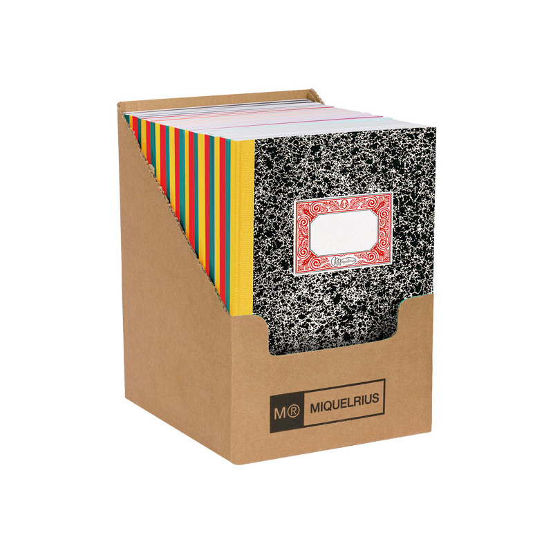 EXPOSITOR 18 CUADERNOS MIQUEL RIUS CARTONÉ FOLIO