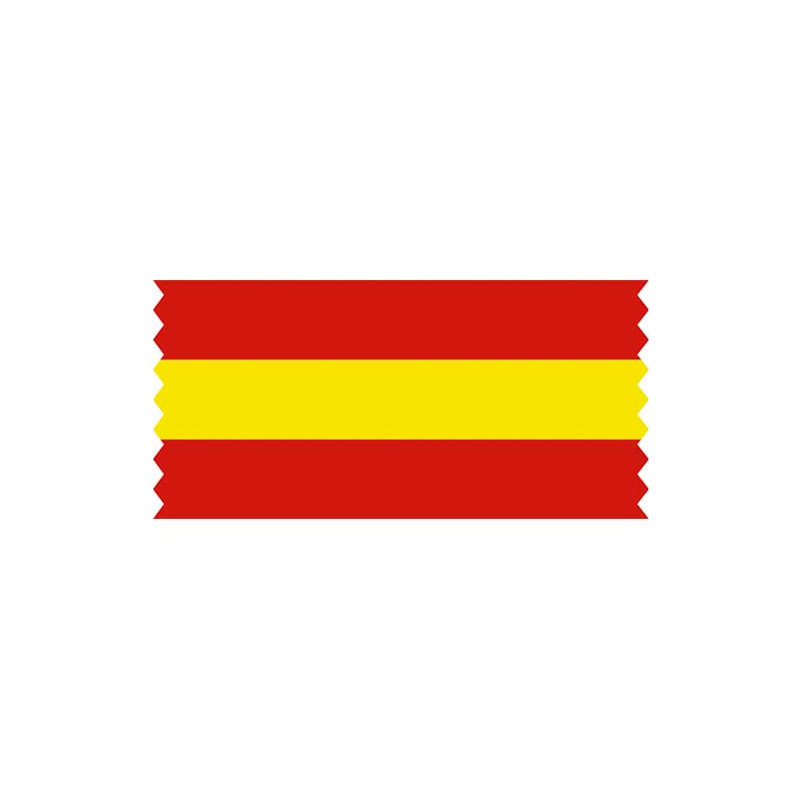 Cinta bandera España 10mm - Envío 24h