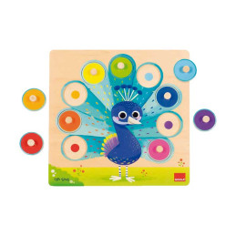 PUZZLE GOULA "PAVO REAL"