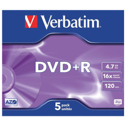 4.7GB DVD+RW Medical Grade Media 5/Pack Jewel Case, Rayos-X