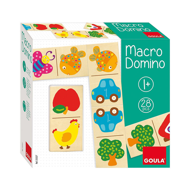 Comprar Juego Domino Infantil Madera Topycolor