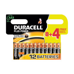 PACK 12 PILAS DURACELL...
