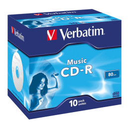 PACK 10 CD-R VERBATIM 52X...