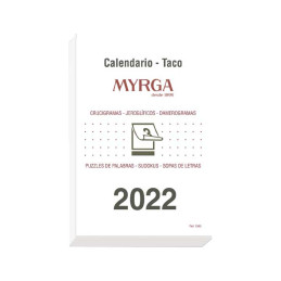 CALENDARIO 2022 MYRGA "TACO...