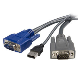 CABLE KVM USB VGA 2 EN 1...