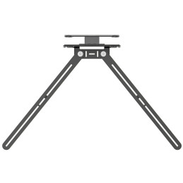 TV MOUNT FOR VIDEO BARS NEGRO