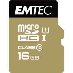 MICROSD CLASS10 GOLD+ 16GB...