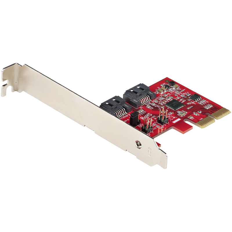 TARJETA PCIE SATA TARJETA PCI EXPRESS CONTROLADORA DE 2 PUERTOS SATA