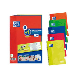 PACK 4+1 CUADERNOS OXFORD...