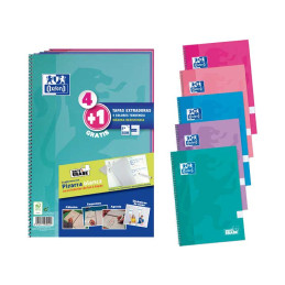 PACK 4+1 CUADERNOS OXFORD...