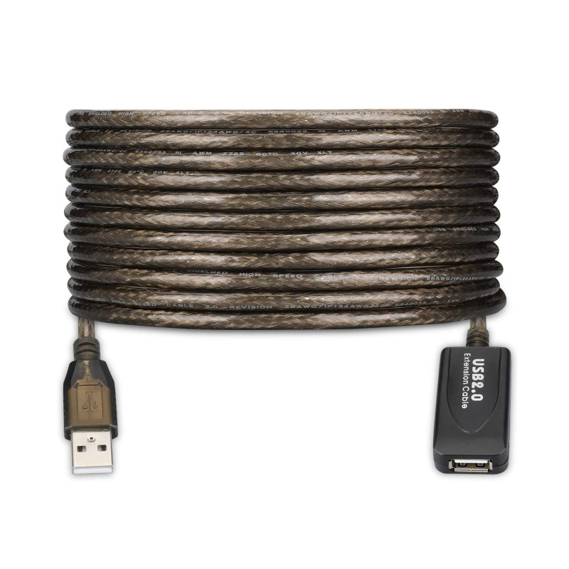 Cable de 91cm de Extensión USB 2.0 - Alargador USB A Macho a Hembra -  Extensor en