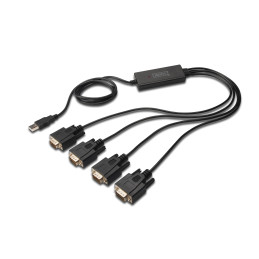 CABLE ® USB 2.0 A 4 RS232