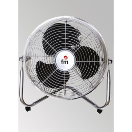 F-30 VENTILADOR NEGRO, PLATA